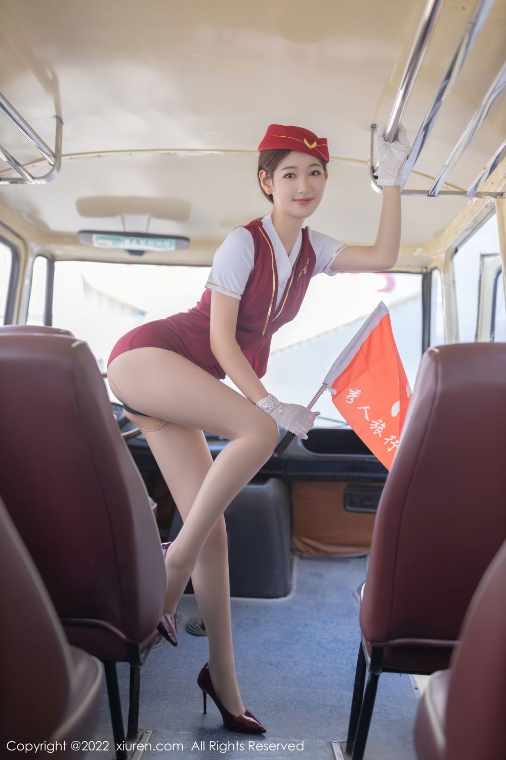 《秀人网 唐安琪 制服写真 No.4506》第14张,模特唐安琪,秀人网,制服主题,全套88张