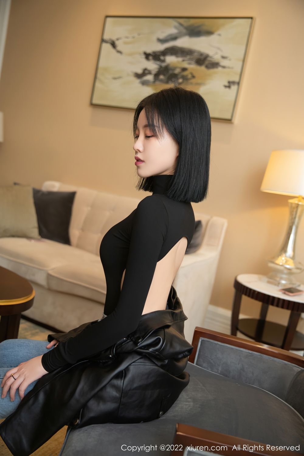 《秀人网 一颗甜蛋黄a(Yi Ke Tian Dan Huang) 黑丝写真 No.4423》第11张,模特一颗甜蛋黄a(Yi Ke Tian Dan Huang),秀人网,黑丝主题,全套74张