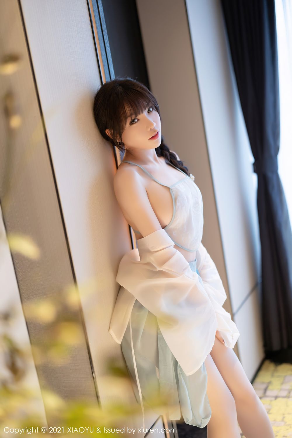 《语画界 熊佳 制服写真 VOL.679》第14张,模特熊佳,语画界,制服主题,全套95张