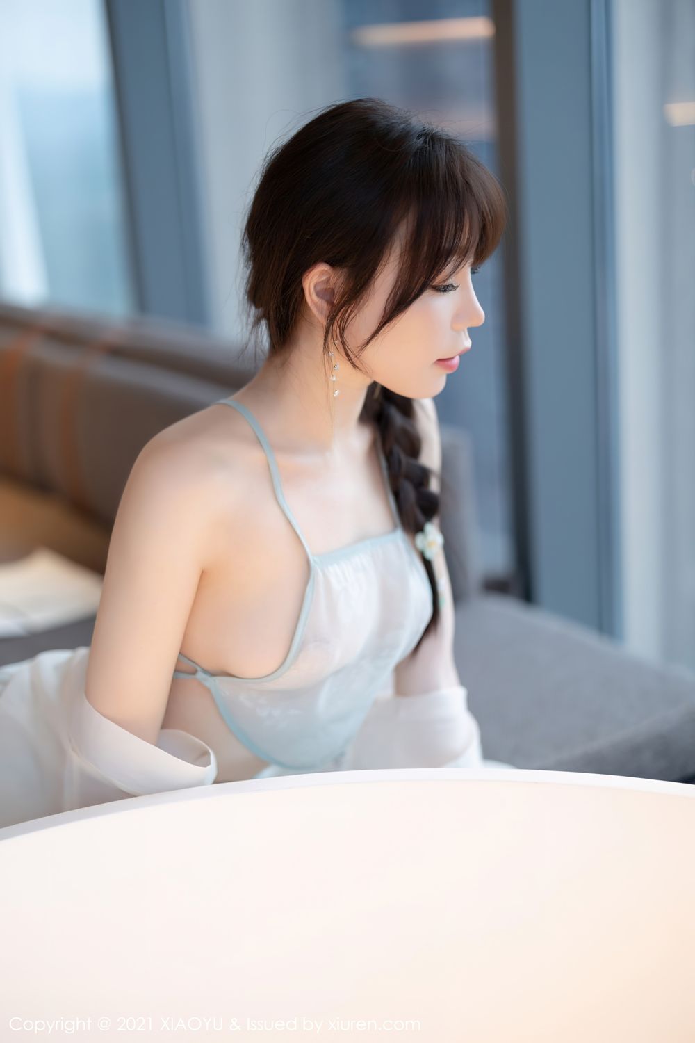 《语画界 熊佳 制服写真 VOL.679》第31张,模特熊佳,语画界,制服主题,全套95张