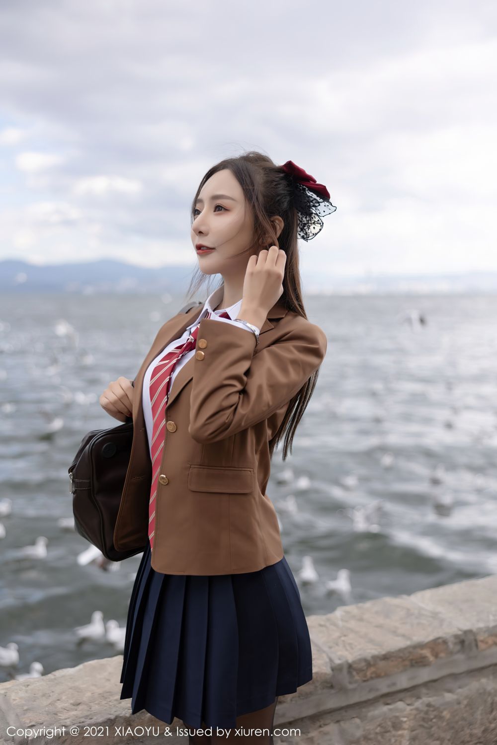 《语画界 王馨瑶(Yanni) 制服写真 VOL.685》第7张，模特王馨瑶(Yanni)，语画界，制服主题，全套80张