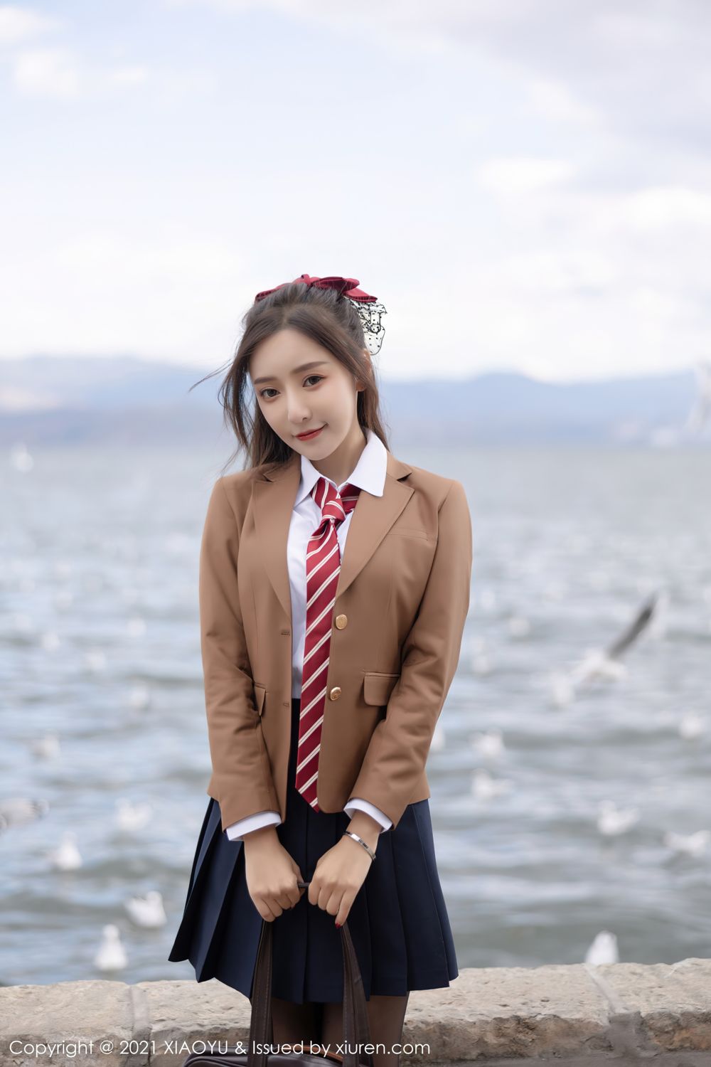《语画界 王馨瑶(Yanni) 制服写真 VOL.685》第9张，模特王馨瑶(Yanni)，语画界，制服主题，全套80张