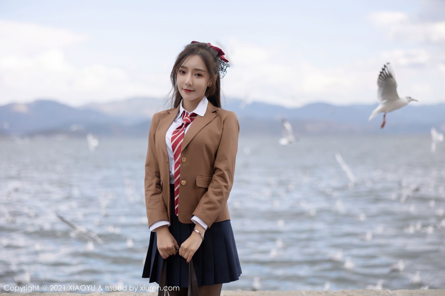 《语画界 王馨瑶(Yanni) 制服写真 VOL.685》第11张，模特王馨瑶(Yanni)，语画界，制服主题，全套80张