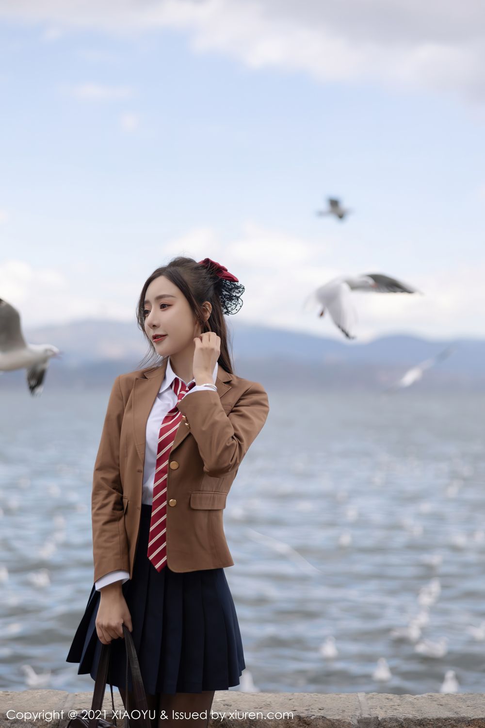 《语画界 王馨瑶(Yanni) 制服写真 VOL.685》第12张，模特王馨瑶(Yanni)，语画界，制服主题，全套80张