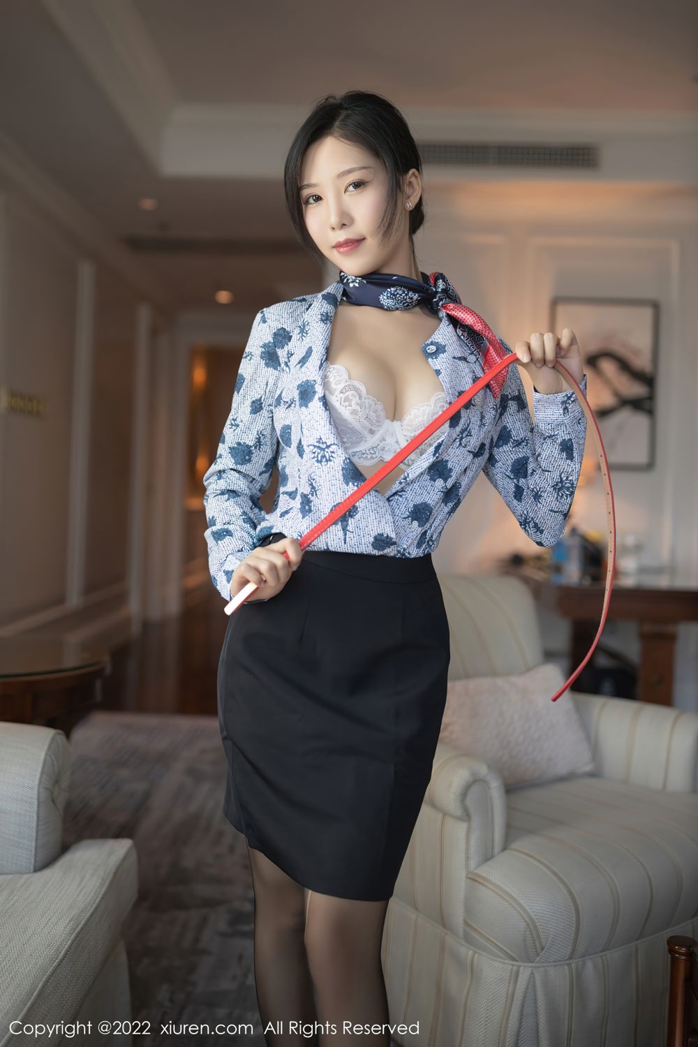 《秀人网 陈若依(抖娘利世) 黑丝写真 No.4430》第40张,模特陈若依(抖娘利世),秀人网,黑丝主题,全套79张