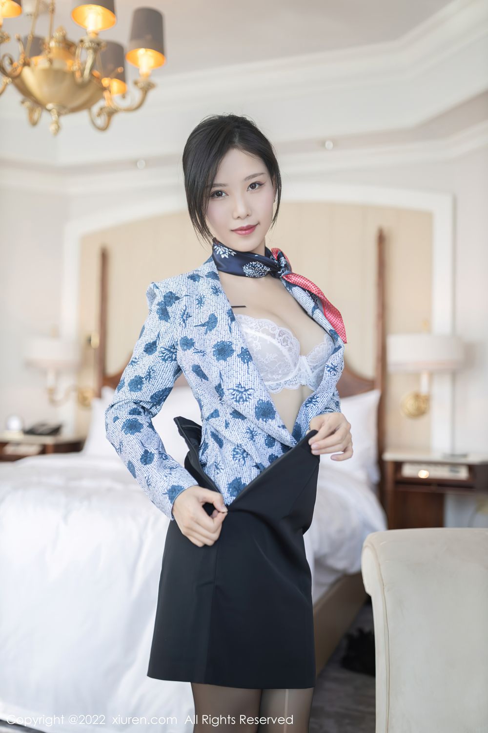《秀人网 陈若依(抖娘利世) 黑丝写真 No.4430》第45张,模特陈若依(抖娘利世),秀人网,黑丝主题,全套79张