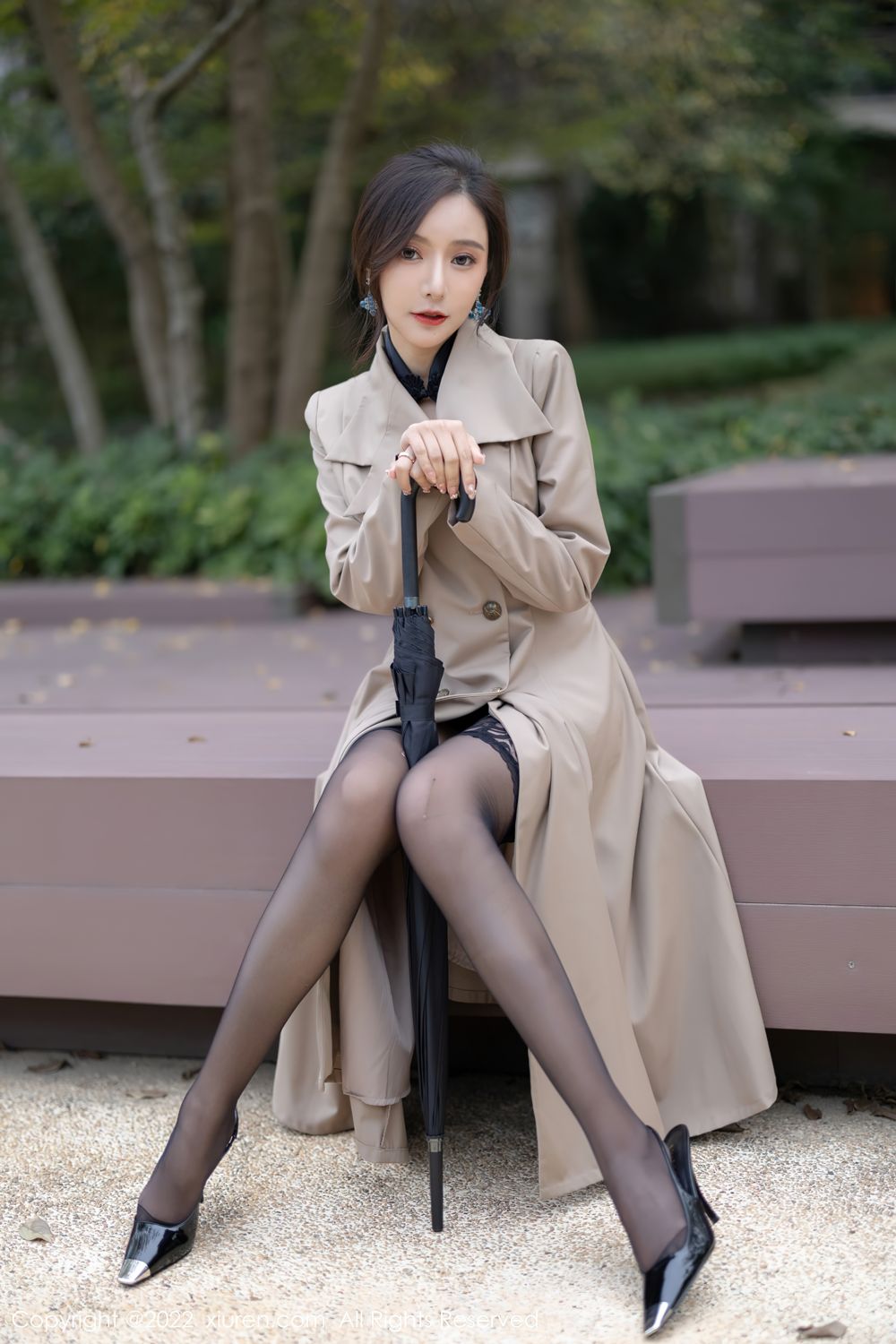 《秀人网 王馨瑶(Yanni) 黑丝写真 No.4417》第13张，模特王馨瑶(Yanni)，秀人网，黑丝主题，全套94张