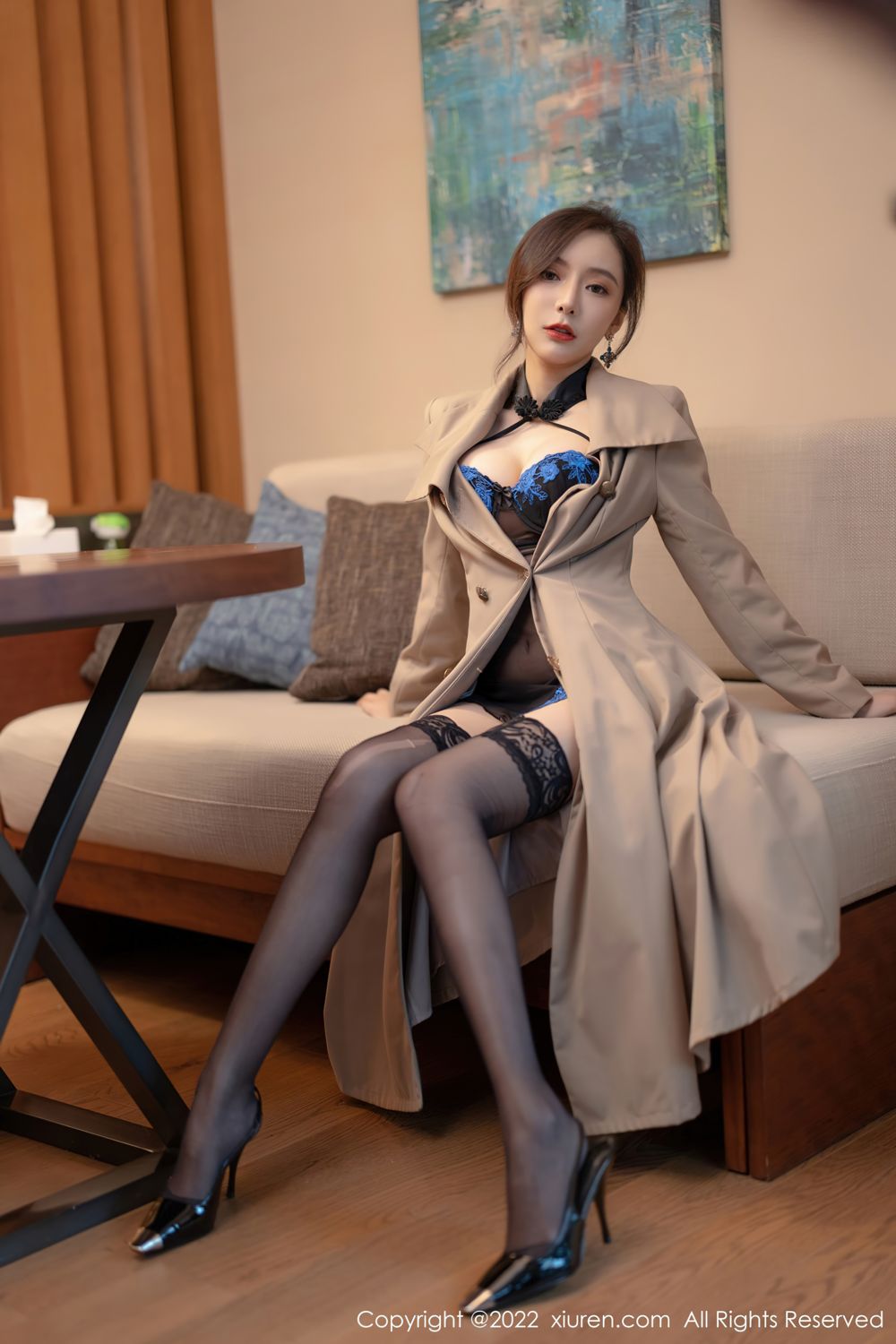 《秀人网 王馨瑶(Yanni) 黑丝写真 No.4417》第26张,模特王馨瑶(Yanni),秀人网,黑丝主题,全套94张