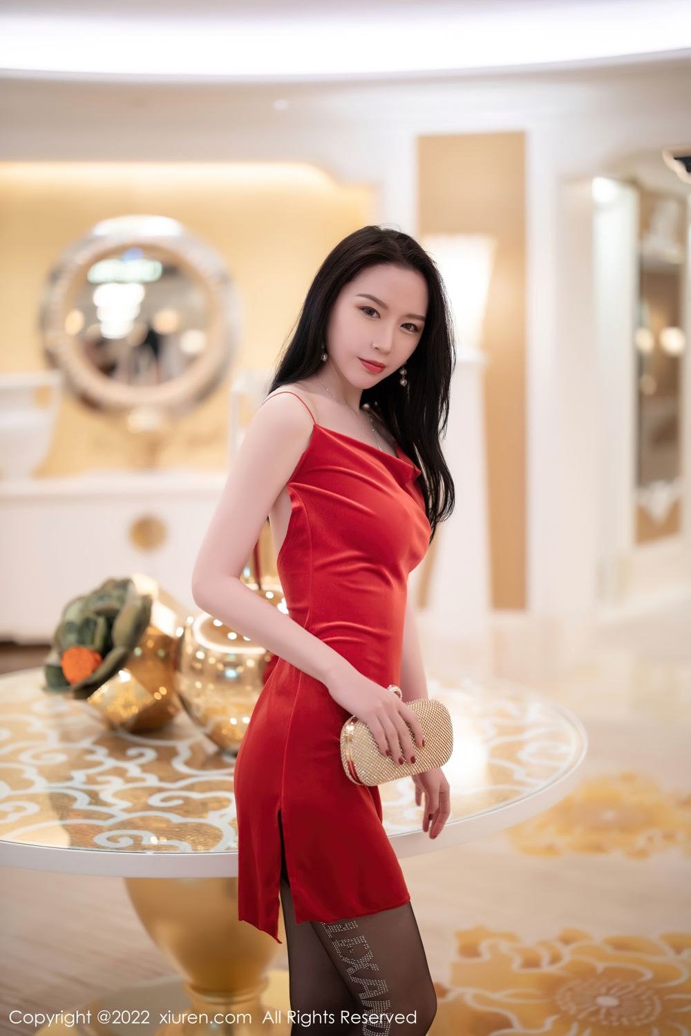 《秀人网 梦心玥(Candice) 黑丝写真 No.4443》第2张,模特梦心玥(Candice),秀人网,黑丝主题,全套96张