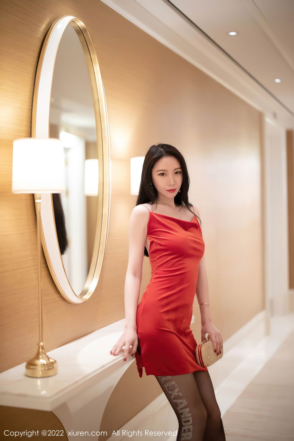 《秀人网 梦心玥(Candice) 黑丝写真 No.4443》第7张，模特梦心玥(Candice)，秀人网，黑丝主题，全套96张