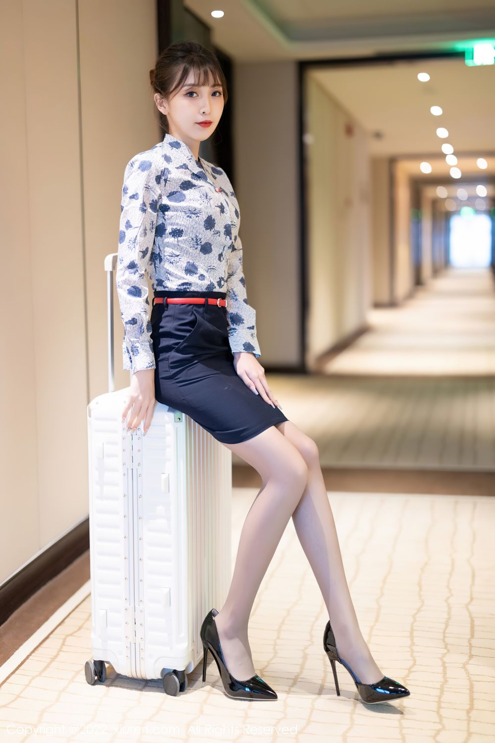 《秀人网 林星阑(Lin Xing Lan) 制服写真 No.4447》第3张，模特林星阑(Lin Xing Lan)，秀人网，制服主题，全套100张