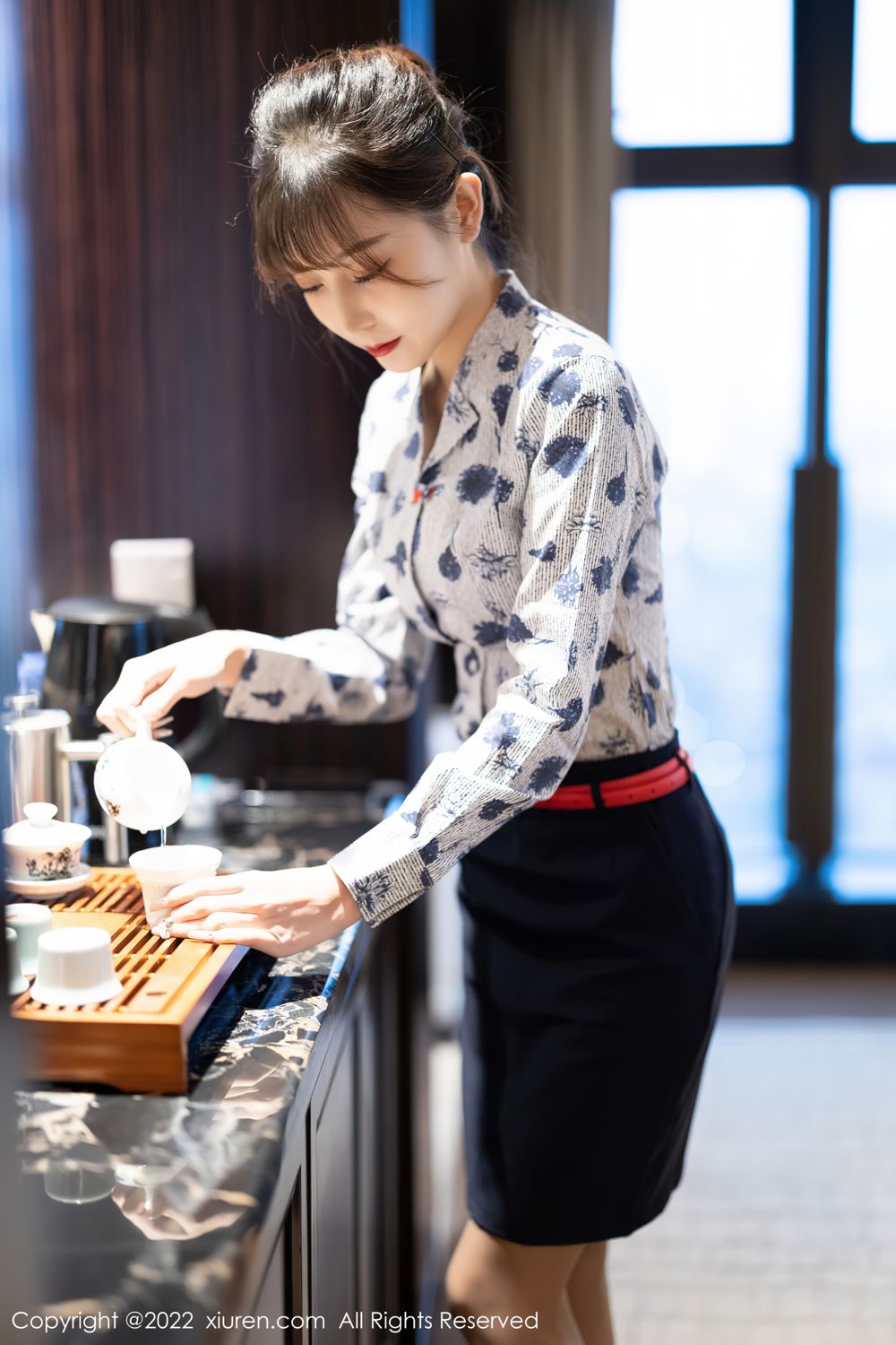《秀人网 林星阑(Lin Xing Lan) 制服写真 No.4447》第11张,模特林星阑(Lin Xing Lan),秀人网,制服主题,全套100张