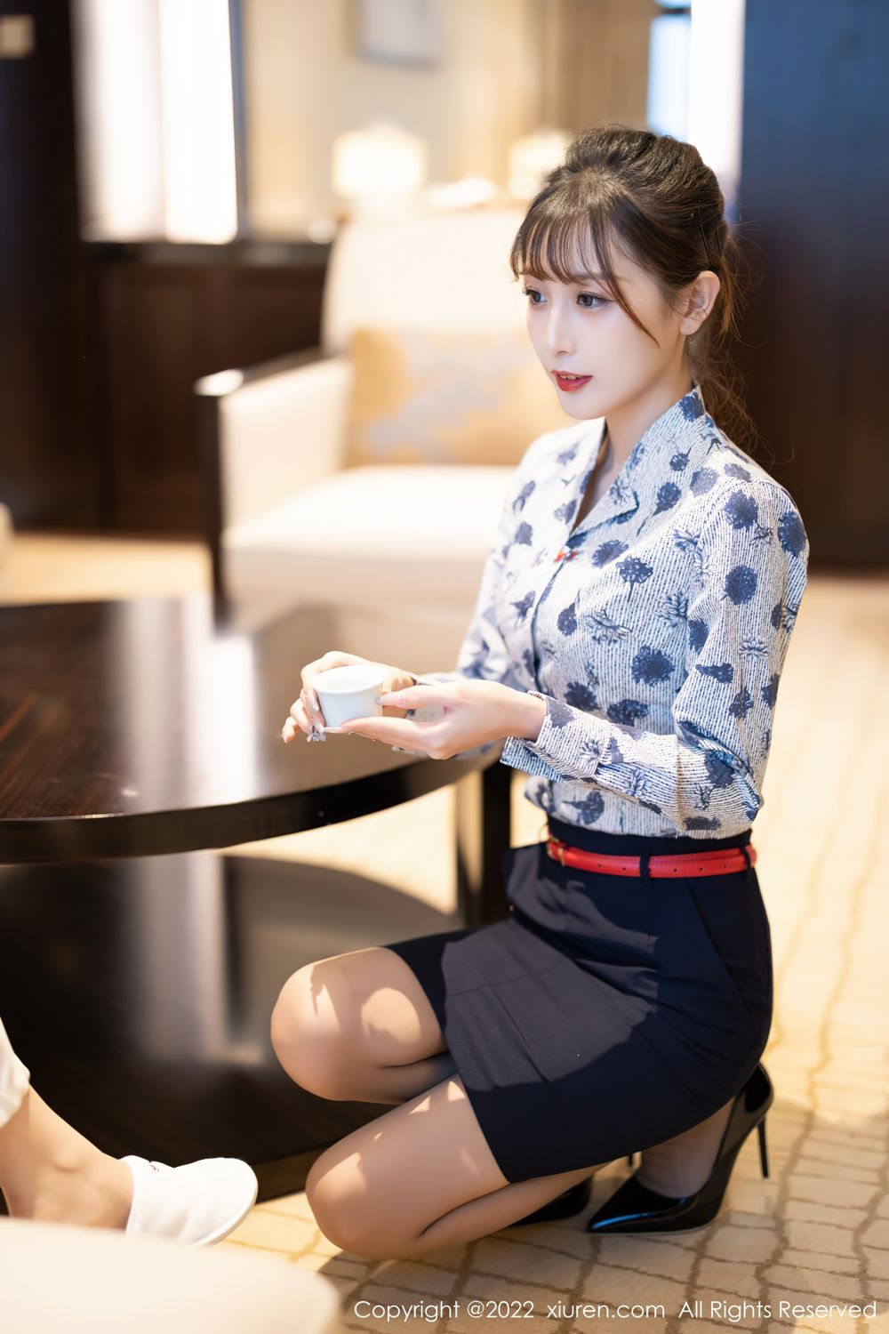 《秀人网 林星阑(Lin Xing Lan) 制服写真 No.4447》第13张,模特林星阑(Lin Xing Lan),秀人网,制服主题,全套100张