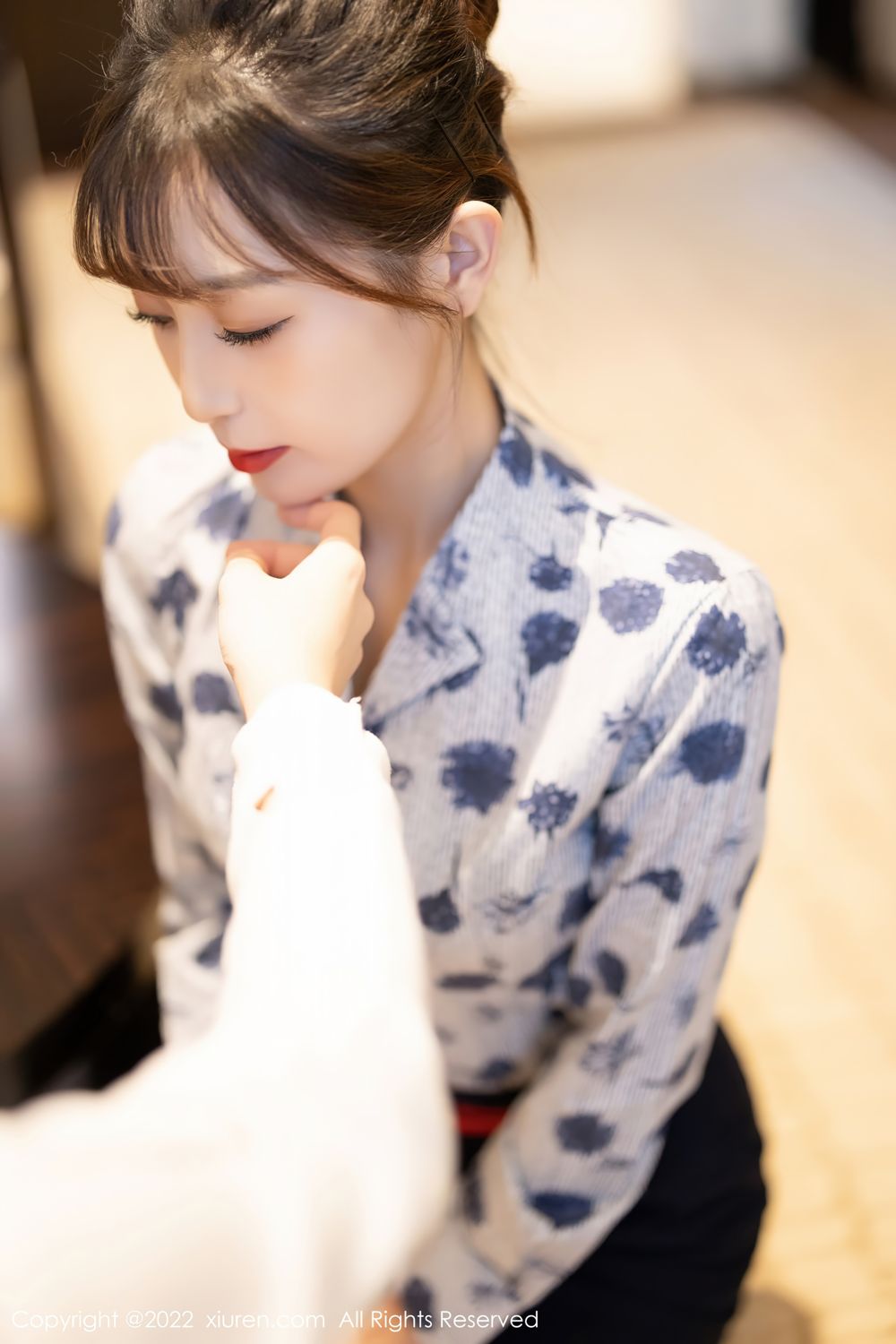 《秀人网 林星阑(Lin Xing Lan) 制服写真 No.4447》第15张,模特林星阑(Lin Xing Lan),秀人网,制服主题,全套100张