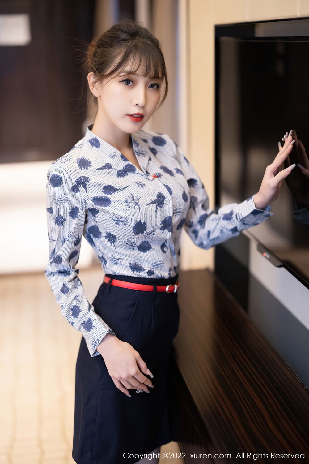 《秀人网 林星阑(Lin Xing Lan) 制服写真 No.4447》第24张,模特林星阑(Lin Xing Lan),秀人网,制服主题,全套100张