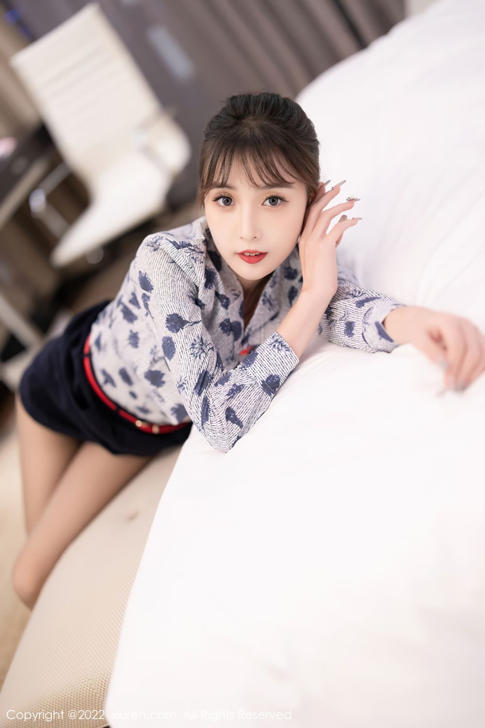 《秀人网 林星阑(Lin Xing Lan) 制服写真 No.4447》第63张,模特林星阑(Lin Xing Lan),秀人网,制服主题,全套100张