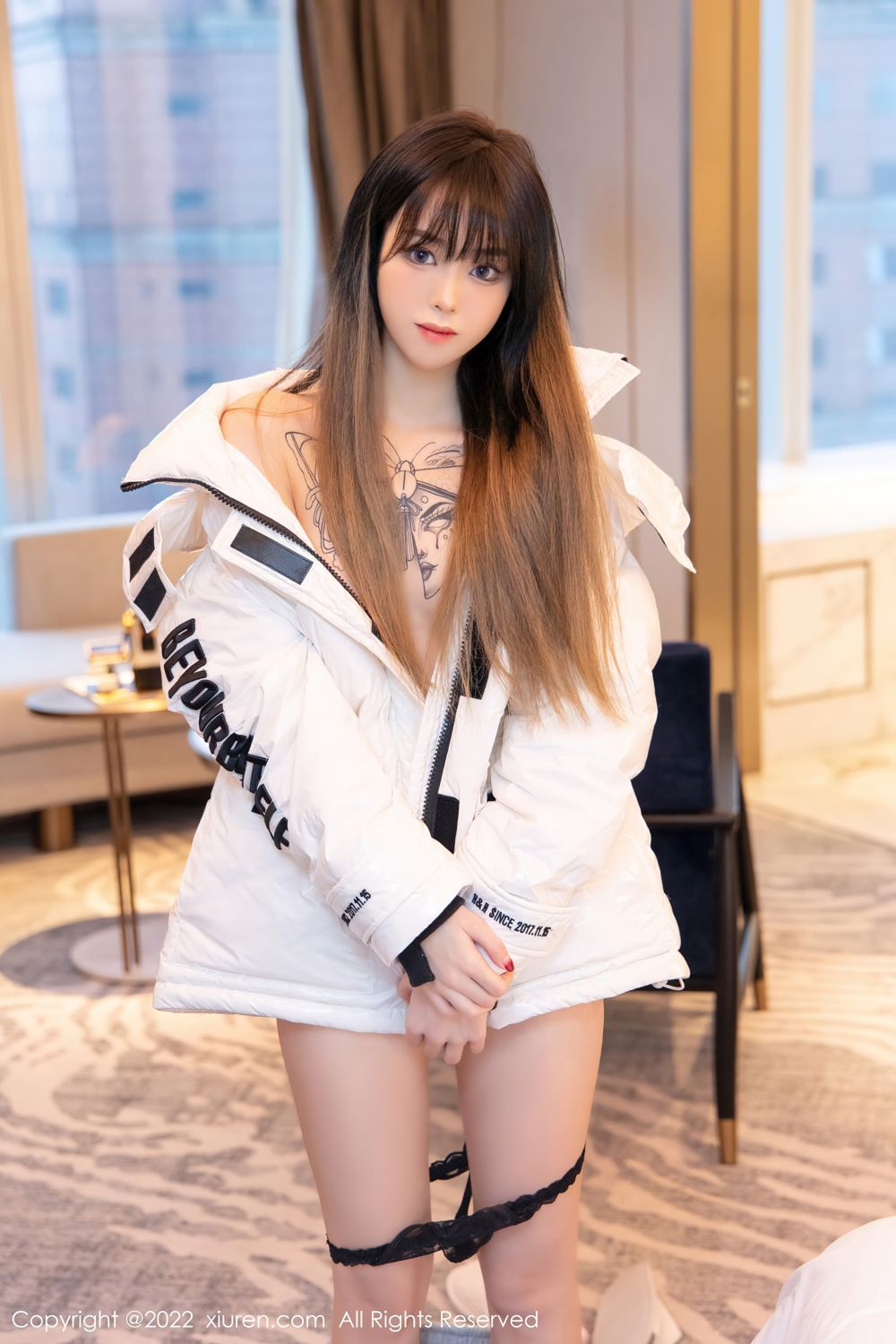 《秀人网 小奶瓶呜呜(Xiao Nai Ping Wu Wu) 内衣写真 No.4470》第62张,模特小奶瓶呜呜(Xiao Nai Ping Wu Wu),秀人网,内衣主题,全套78张