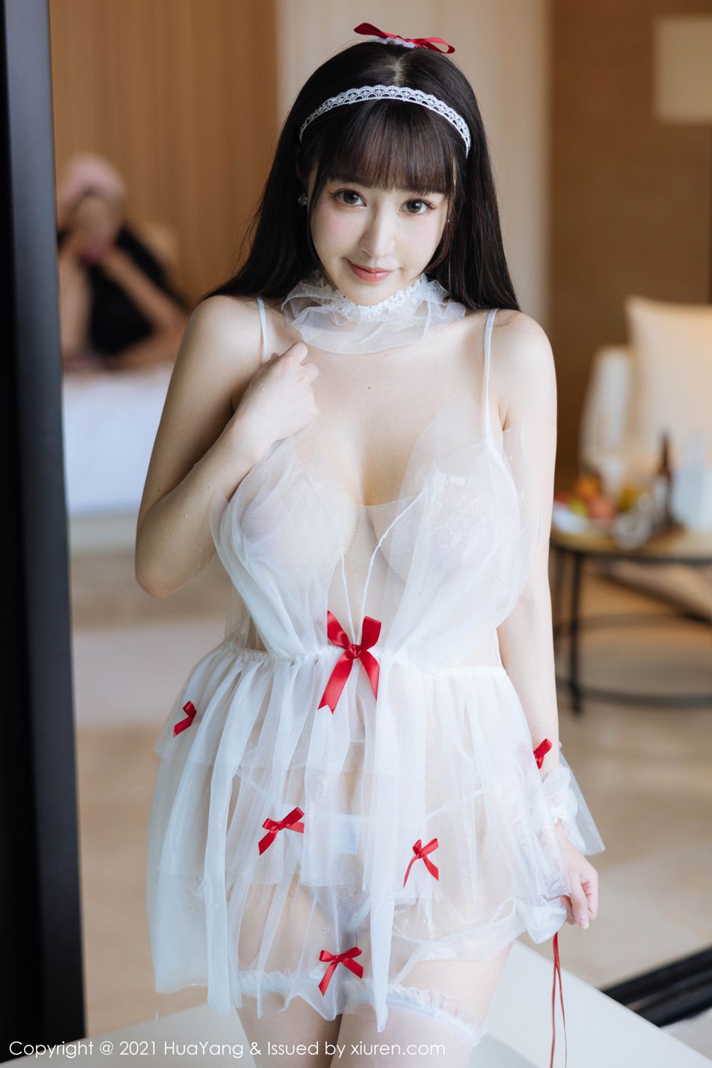 《花漾 朱可(barbie可儿) 制服写真 VOL.477》第31张,模特朱可(barbie可儿),花漾,制服主题,全套52张