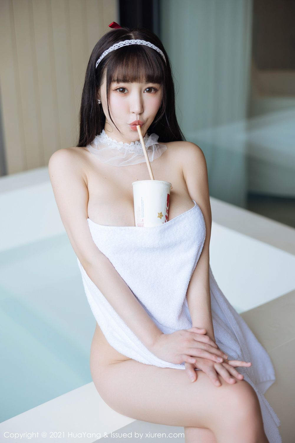 《花漾 朱可(barbie可儿) 制服写真 VOL.477》第47张,模特朱可(barbie可儿),花漾,制服主题,全套52张