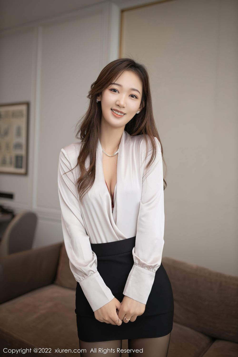 《秀人网 唐安琪 黑丝写真 No.4485》第38张,模特唐安琪,秀人网,黑丝主题,全套87张