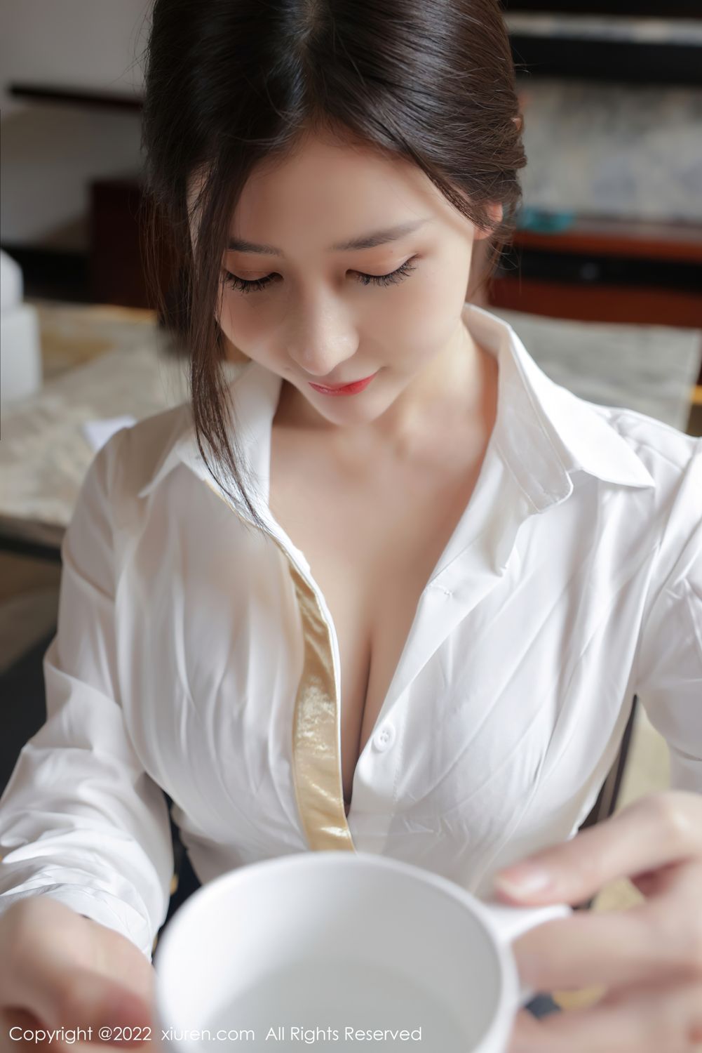 《秀人网 尹甜甜(Yi Tian Tian) 黑丝写真 No.4472》第8张，模特尹甜甜(Yi Tian Tian)，秀人网，黑丝主题，全套82张