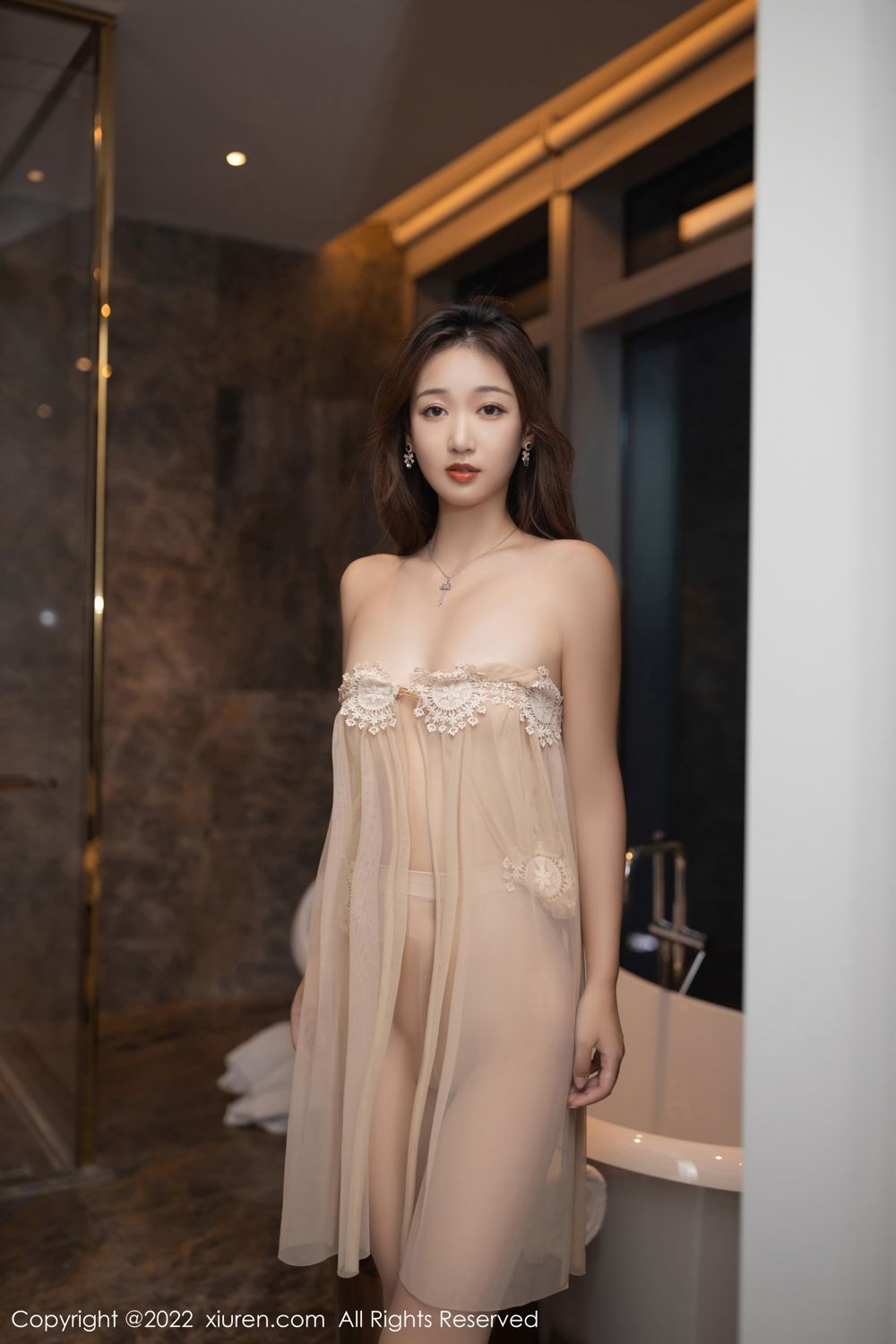 《秀人网 唐安琪 性感写真 No.4601》第43张，模特唐安琪，秀人网，性感主题，全套73张