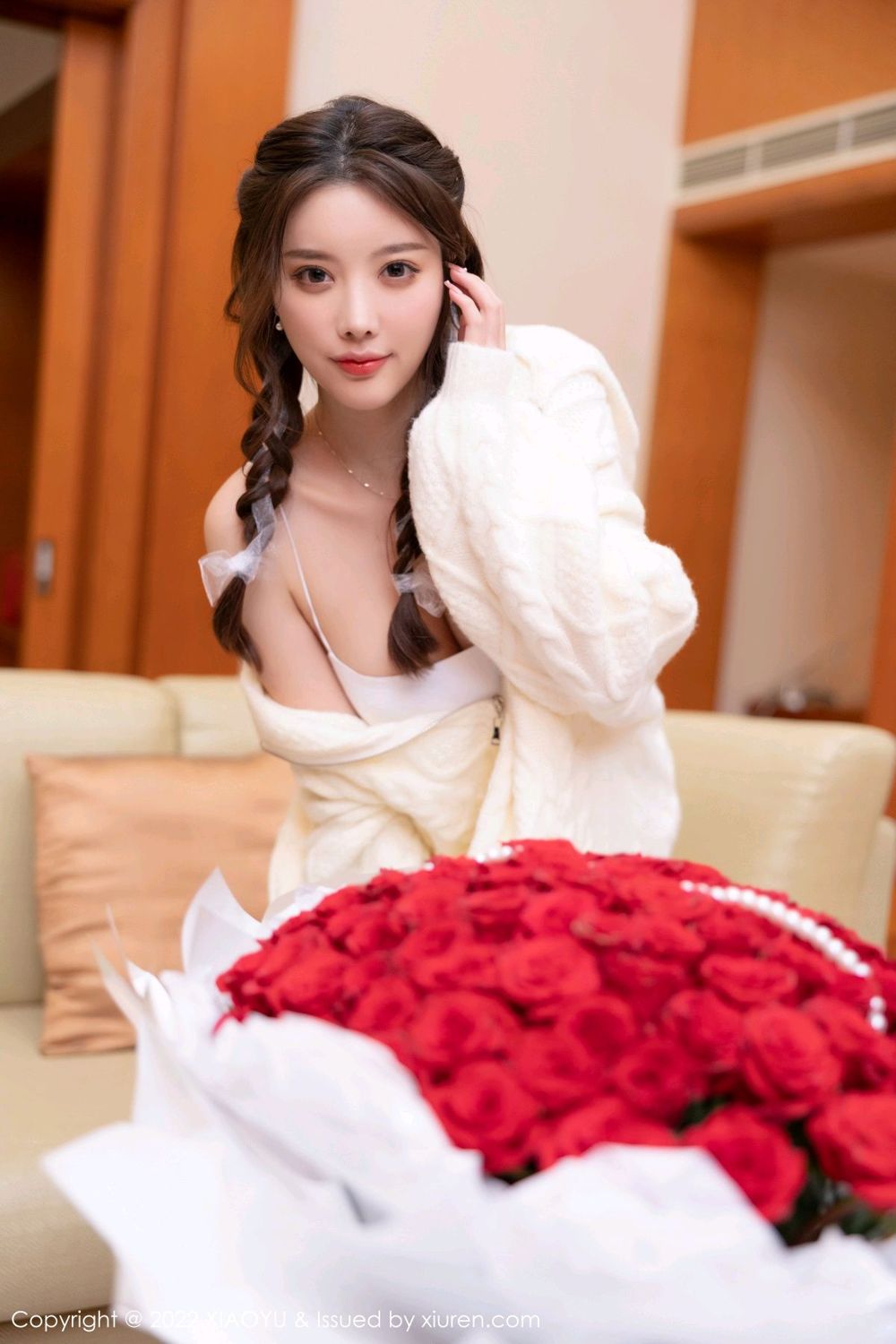 《语画界 杨晨晨 制服写真 VOL.729》第7张,模特杨晨晨,语画界,制服主题,全套73张