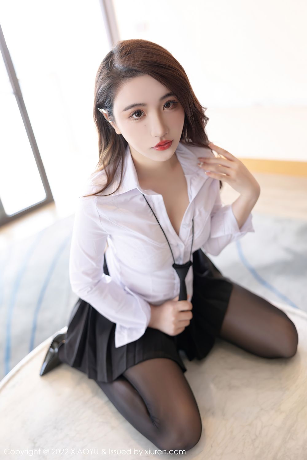 《语画界 谢芷馨(Sindy) 制服写真 VOL.700》第37张,模特谢芷馨(Sindy),语画界,制服主题,全套100张