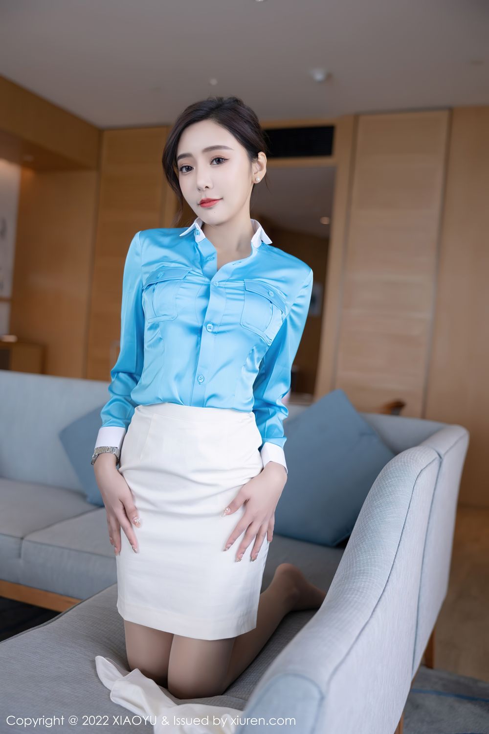 《语画界 王馨瑶(Yanni) 制服写真 VOL.710》第23张,模特王馨瑶(Yanni),语画界,制服主题,全套71张