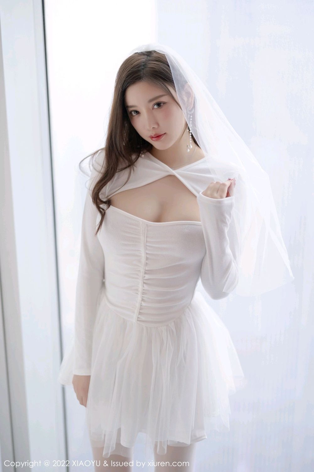 《语画界 杨晨晨 制服写真 VOL.739》第9张,模特杨晨晨,语画界,制服主题,全套72张