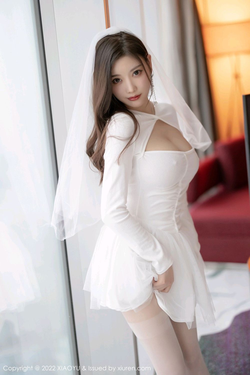 《语画界 杨晨晨 制服写真 VOL.739》第15张,模特杨晨晨,语画界,制服主题,全套72张