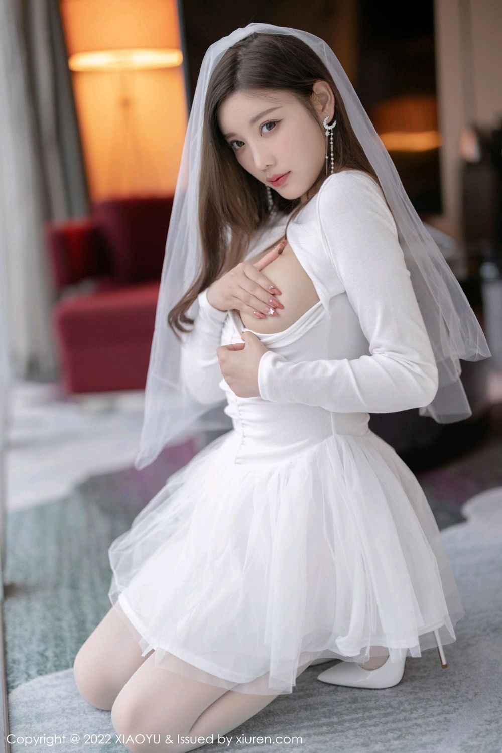 《语画界 杨晨晨 制服写真 VOL.739》第38张,模特杨晨晨,语画界,制服主题,全套72张