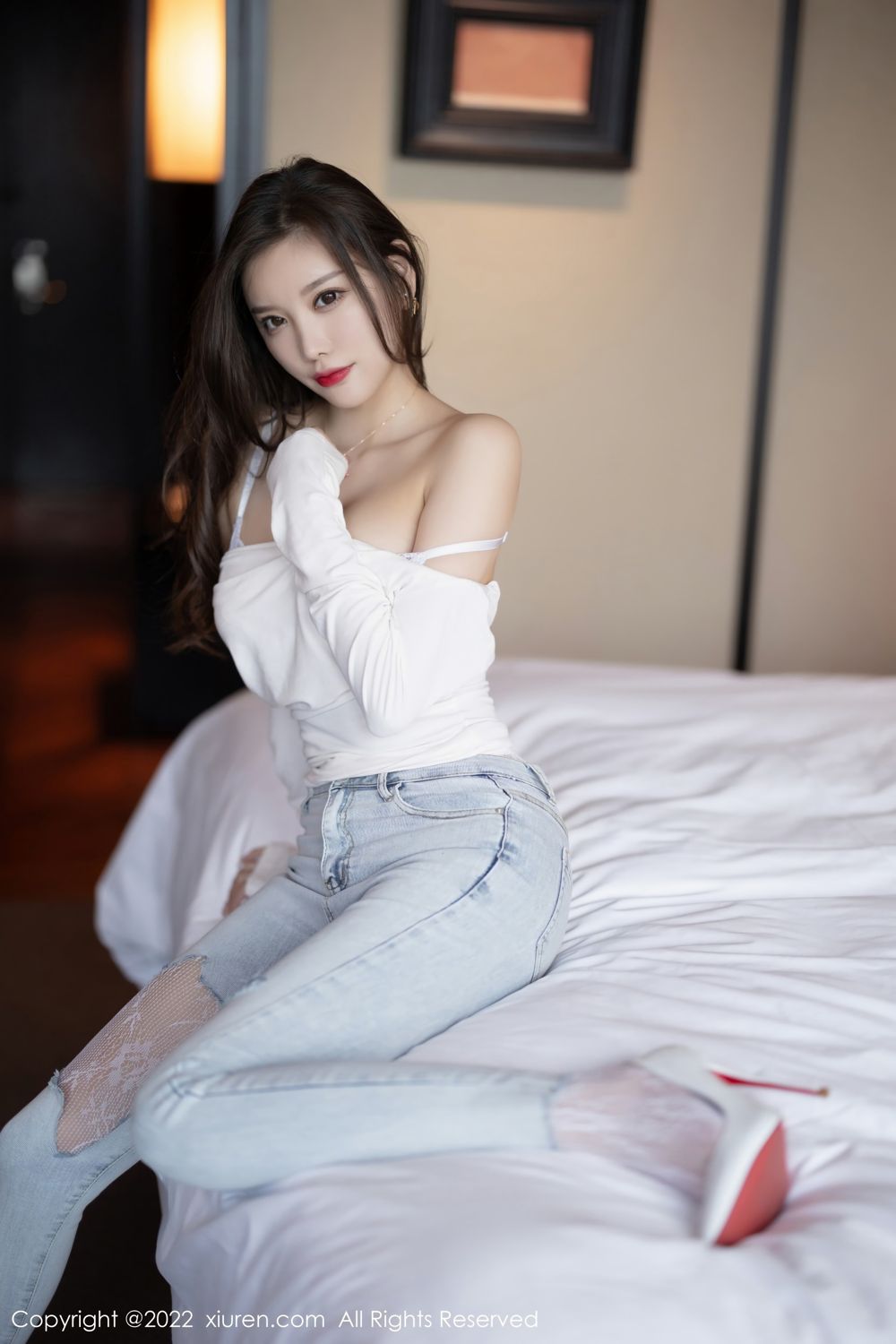 《秀人网 杨晨晨 内衣写真 No.4682》第22张,模特杨晨晨,秀人网,内衣主题,全套86张
