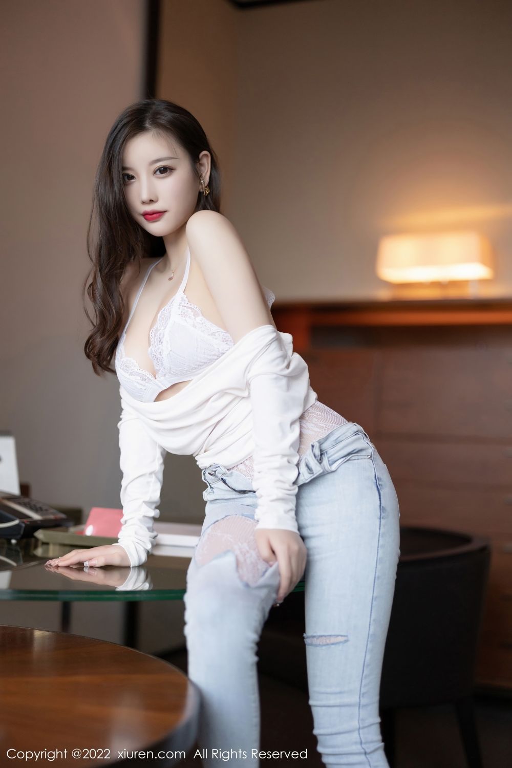 《秀人网 杨晨晨 内衣写真 No.4682》第29张，模特杨晨晨，秀人网，内衣主题，全套86张