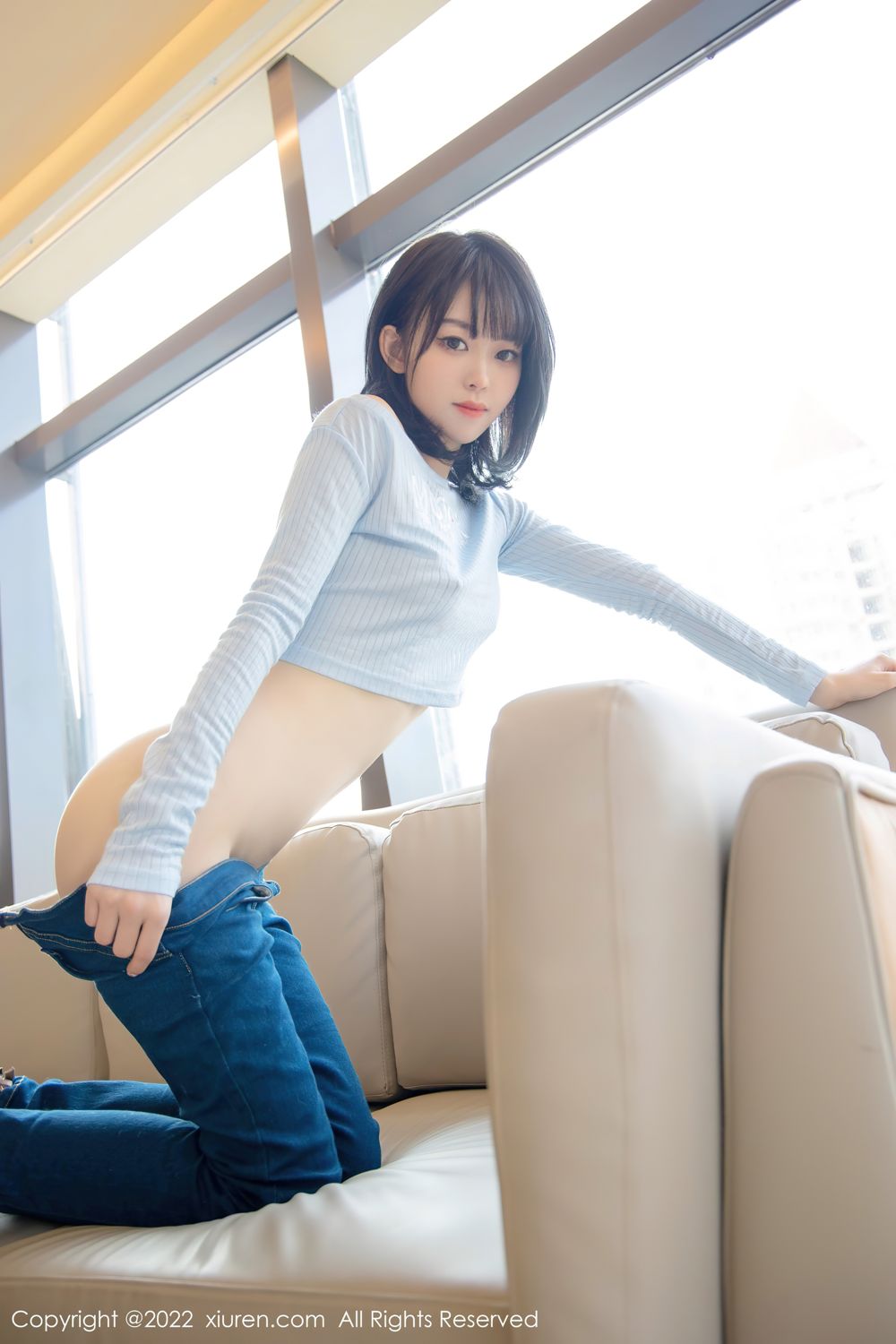 《秀人网 小奶瓶呜呜(Xiao Nai Ping Wu Wu) 性感写真 No.4584》第64张，模特小奶瓶呜呜(Xiao Nai Ping Wu Wu)，秀人网，性感主题，全套94张