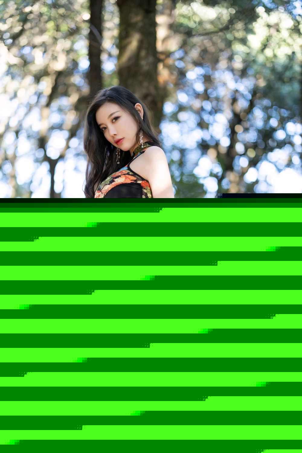 《语画界 杨晨晨 制服写真 VOL.750》第15张,模特杨晨晨,语画界,制服主题,全套78张