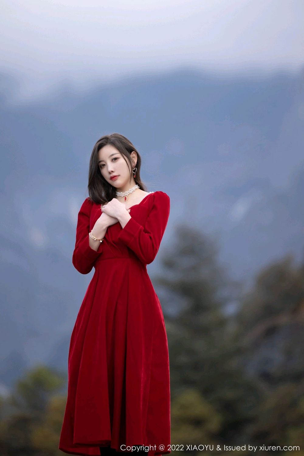 《语画界 杨晨晨 制服写真 VOL.750》第77张,模特杨晨晨,语画界,制服主题,全套78张