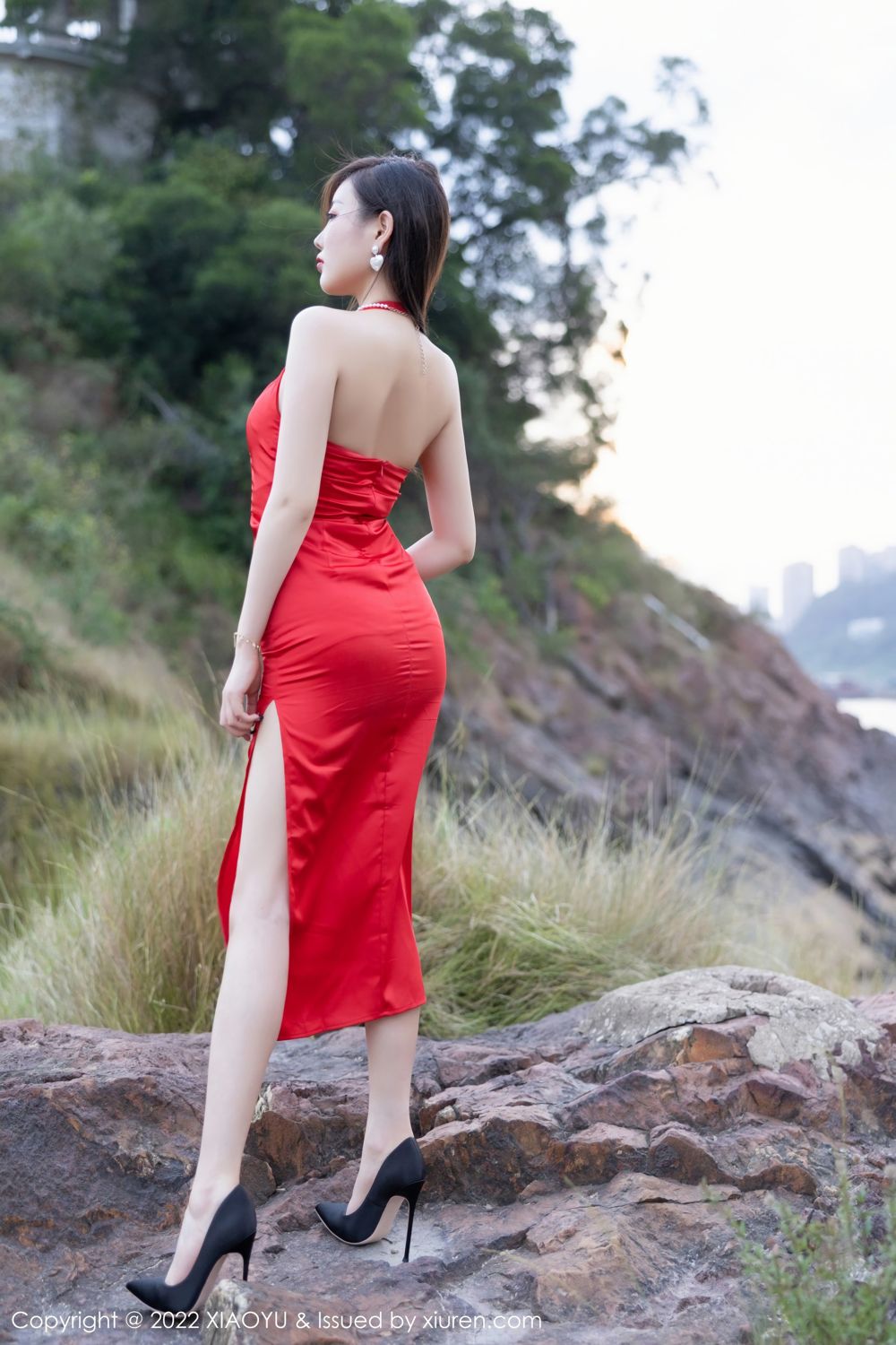 《语画界 杨晨晨 制服写真 VOL.745》第22张,模特杨晨晨,语画界,制服主题,全套73张
