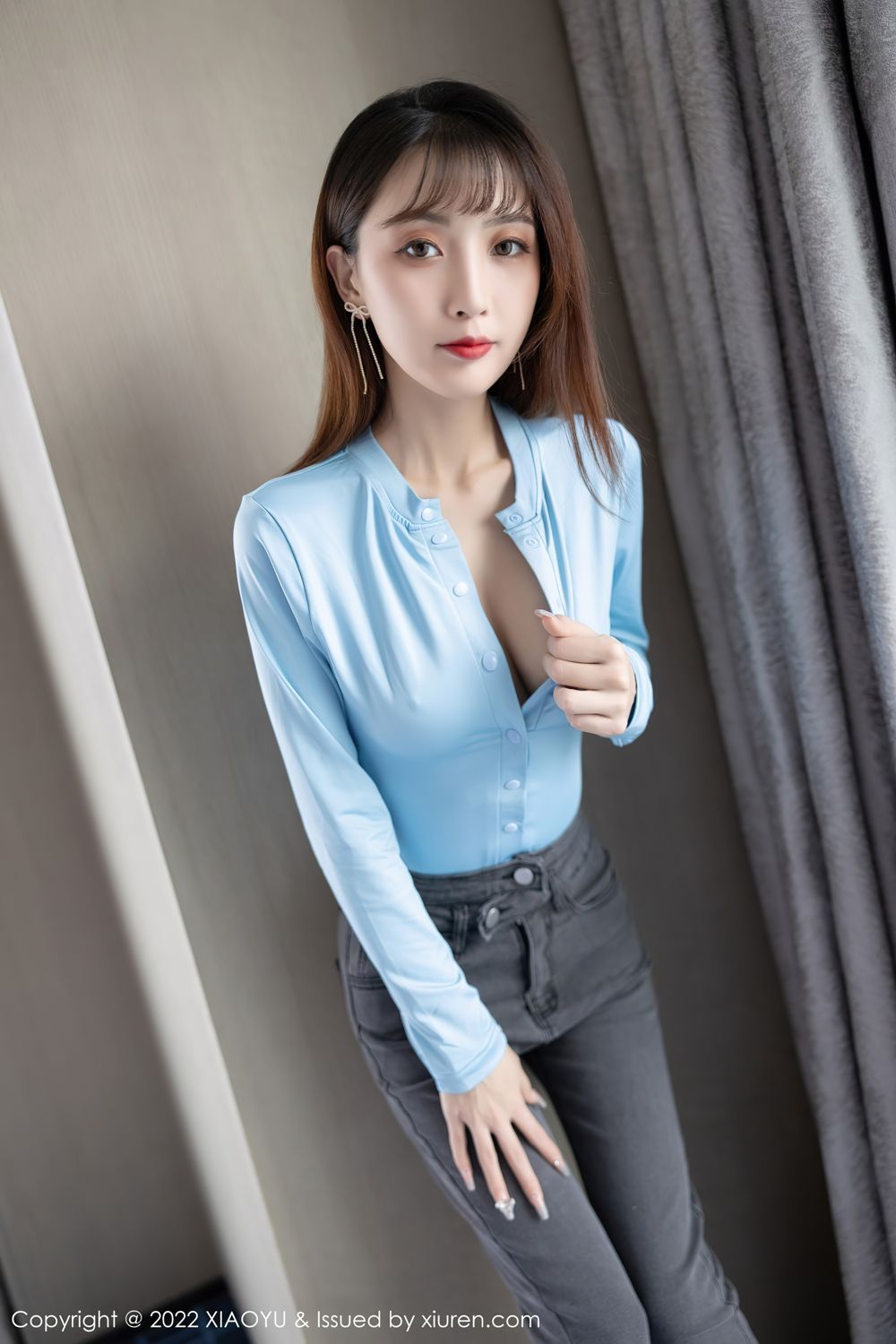 《语画界 林星阑(Lin Xing Lan) 制服写真 VOL.731》第12张,模特林星阑(Lin Xing Lan),语画界,制服主题,全套100张
