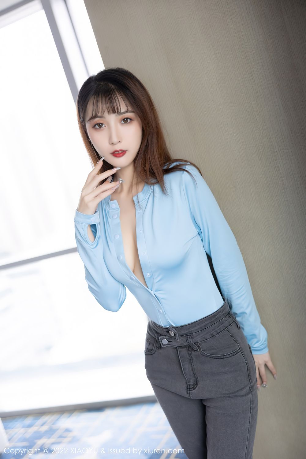 《语画界 林星阑(Lin Xing Lan) 制服写真 VOL.731》第14张，模特林星阑(Lin Xing Lan)，语画界，制服主题，全套100张
