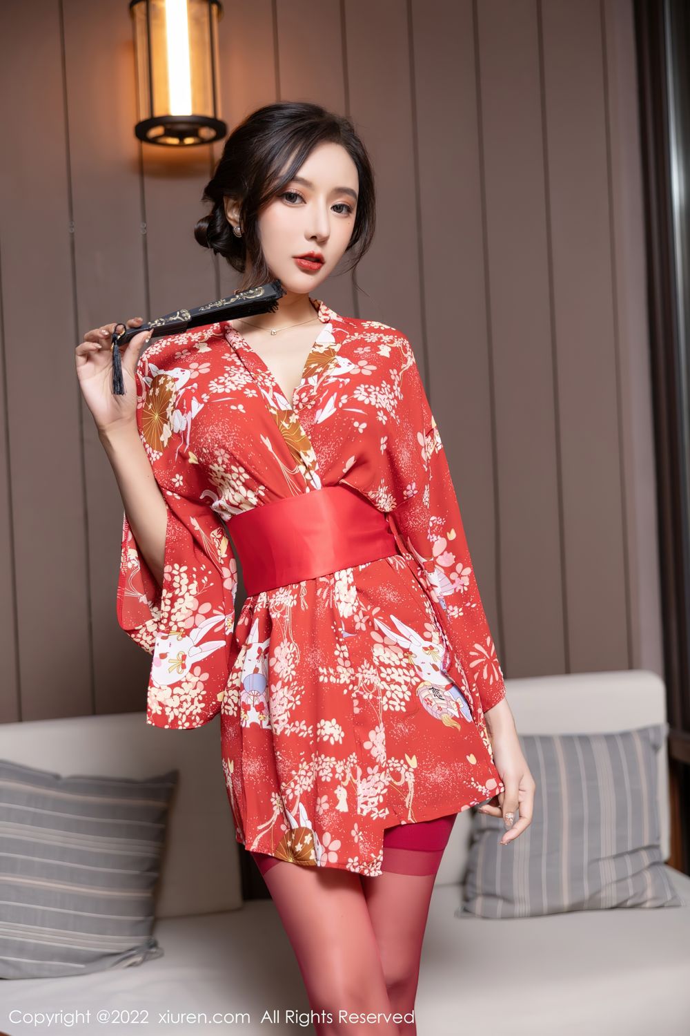 《秀人网 王馨瑶(Yanni) 和服写真 No.4748》第3张,模特王馨瑶(Yanni),秀人网,和服主题,全套71张
