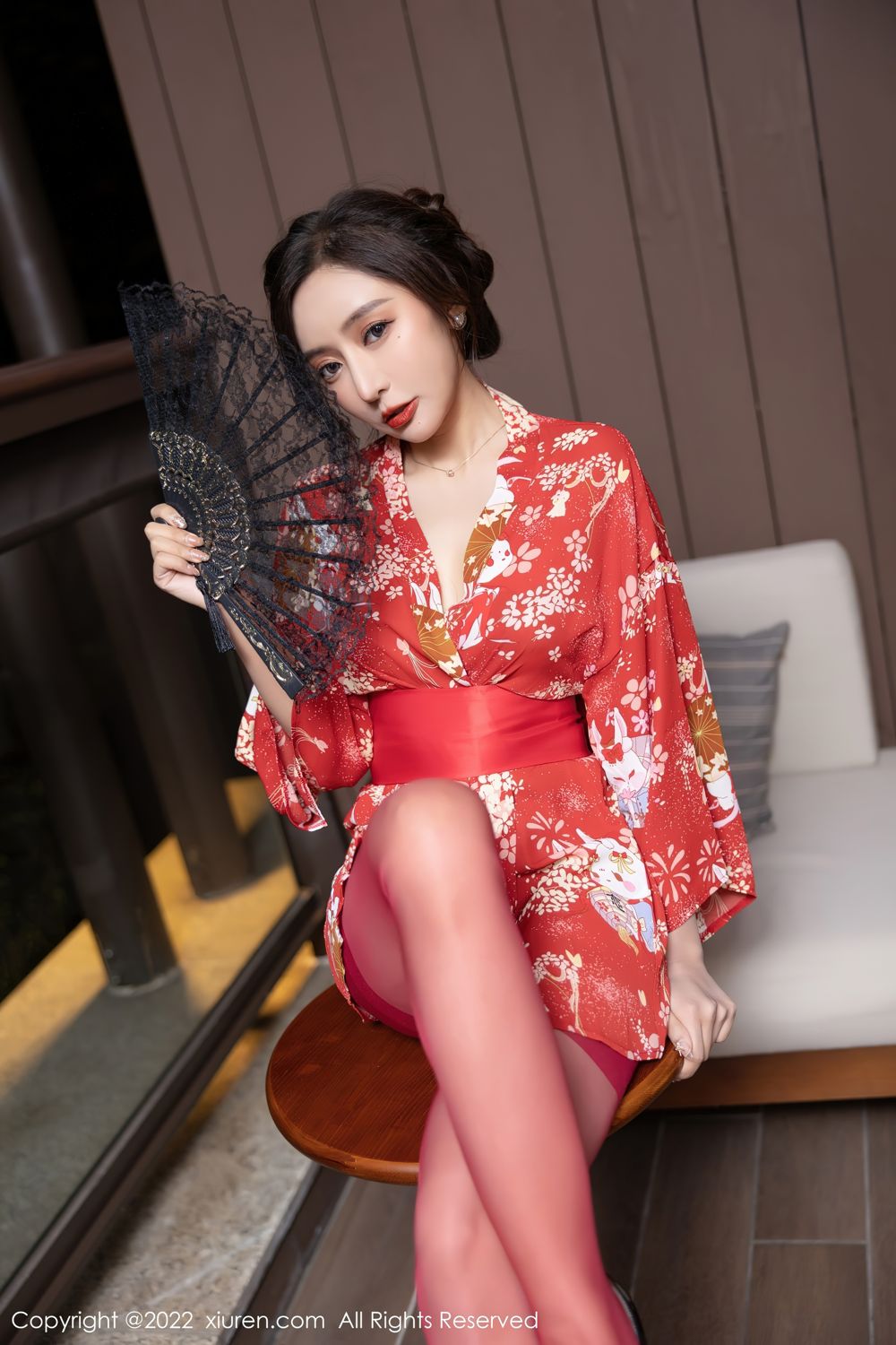 《秀人网 王馨瑶(Yanni) 和服写真 No.4748》第6张,模特王馨瑶(Yanni),秀人网,和服主题,全套71张