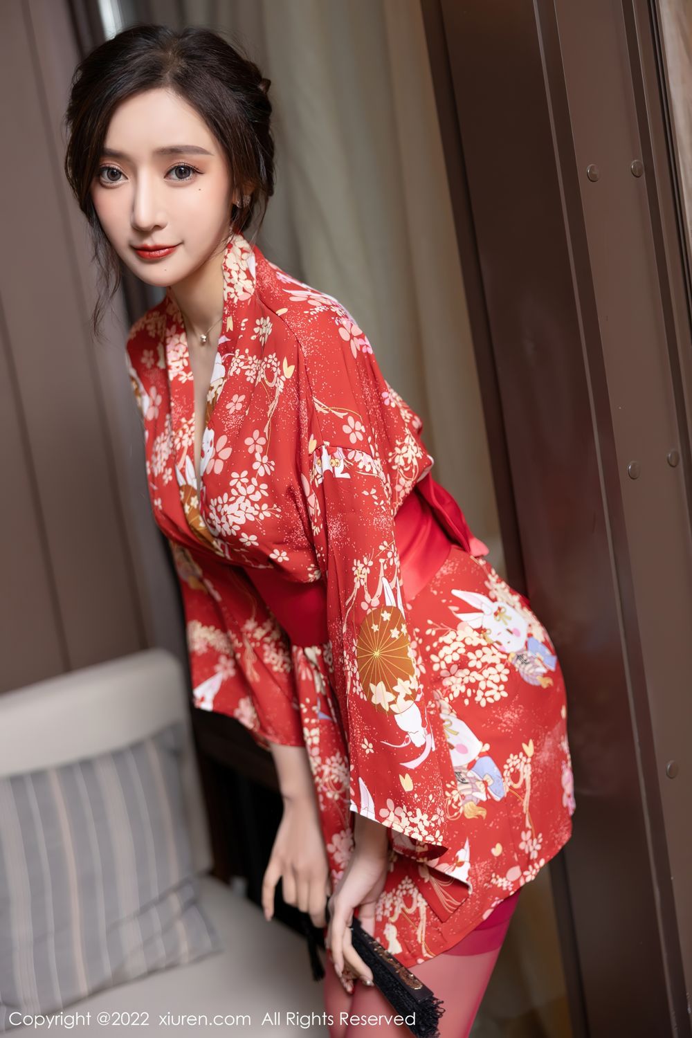 《秀人网 王馨瑶(Yanni) 和服写真 No.4748》第7张,模特王馨瑶(Yanni),秀人网,和服主题,全套71张