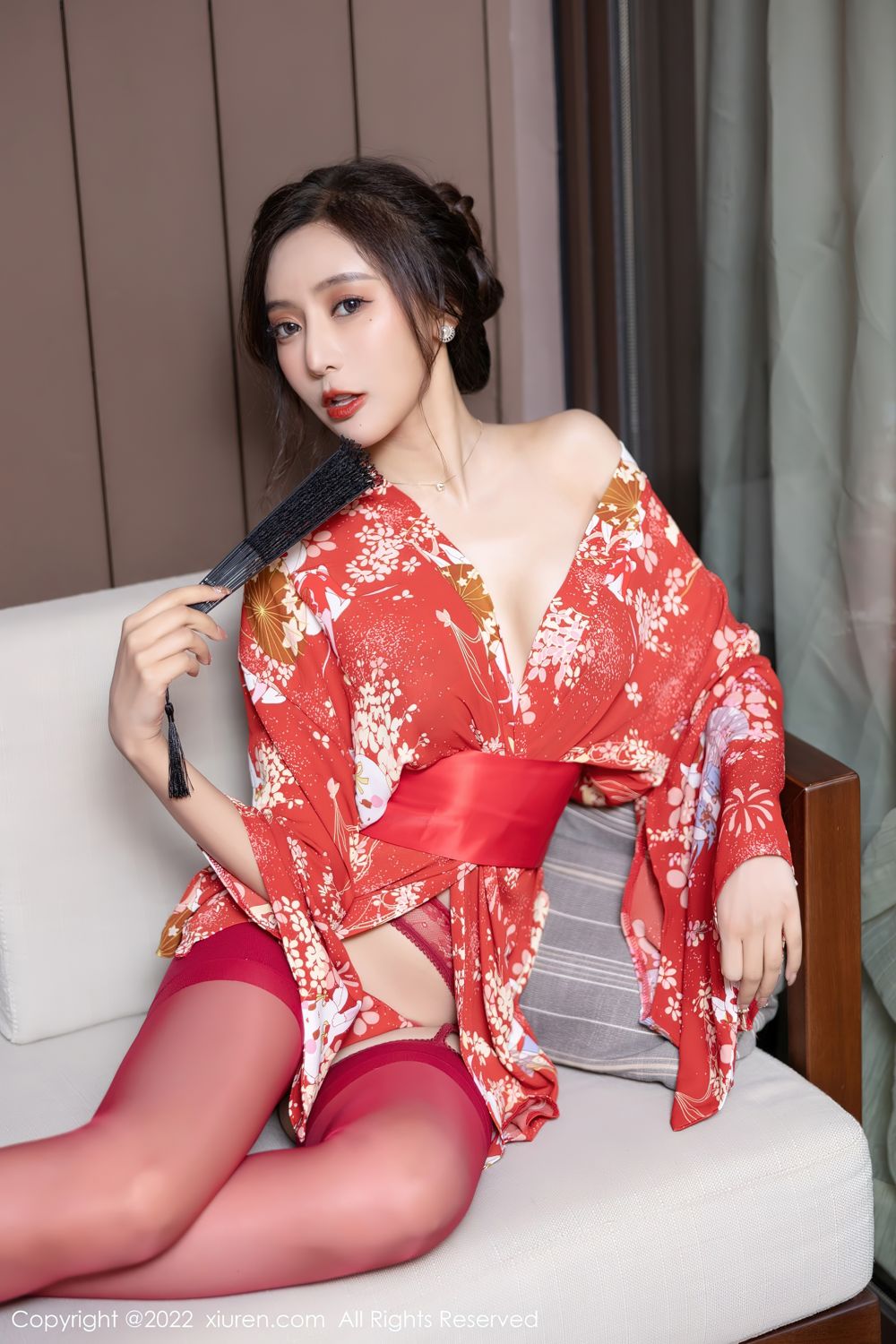 《秀人网 王馨瑶(Yanni) 和服写真 No.4748》第16张,模特王馨瑶(Yanni),秀人网,和服主题,全套71张