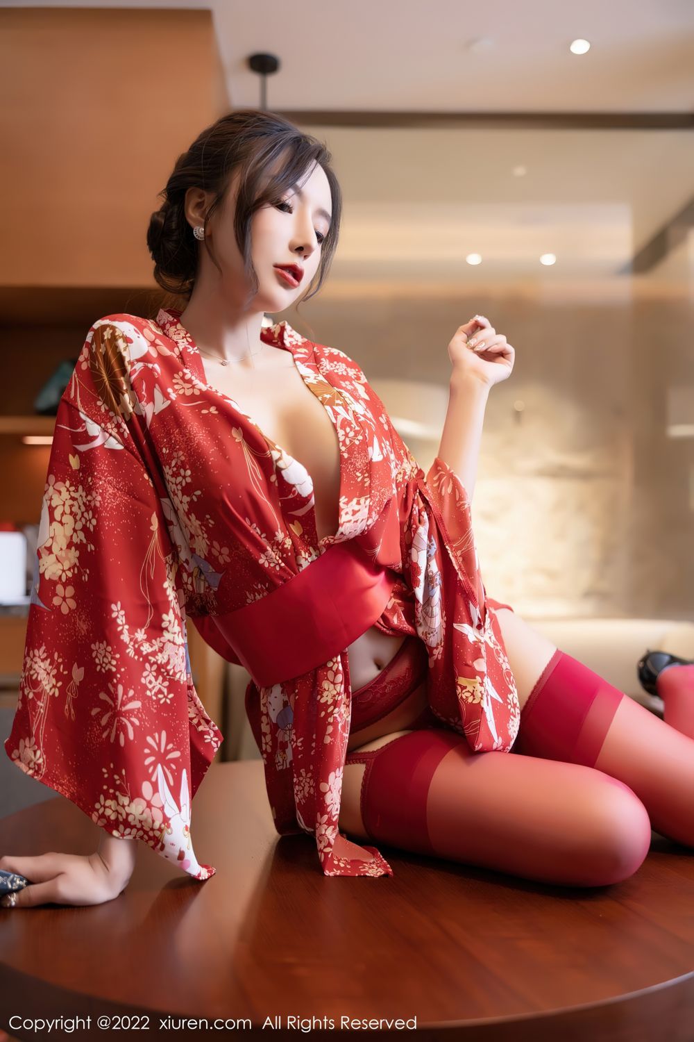 《秀人网 王馨瑶(Yanni) 和服写真 No.4748》第30张,模特王馨瑶(Yanni),秀人网,和服主题,全套71张