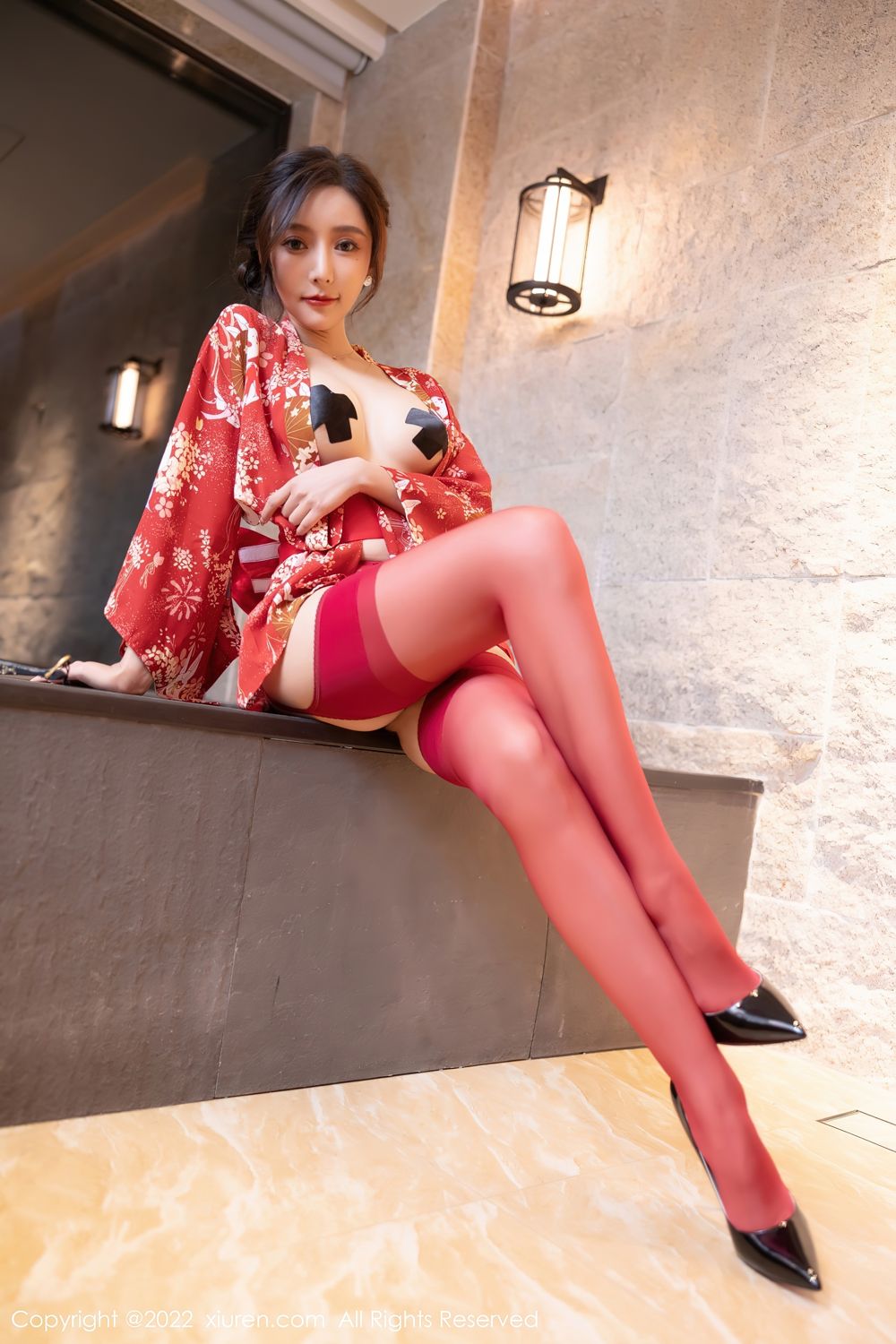 《秀人网 王馨瑶(Yanni) 和服写真 No.4748》第38张,模特王馨瑶(Yanni),秀人网,和服主题,全套71张