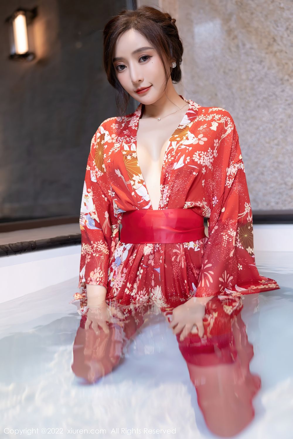 《秀人网 王馨瑶(Yanni) 和服写真 No.4748》第45张,模特王馨瑶(Yanni),秀人网,和服主题,全套71张