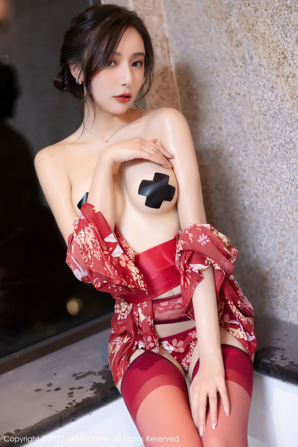 《秀人网 王馨瑶(Yanni) 和服写真 No.4748》第61张,模特王馨瑶(Yanni),秀人网,和服主题,全套71张