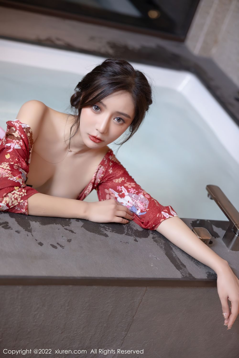 《秀人网 王馨瑶(Yanni) 和服写真 No.4748》第70张,模特王馨瑶(Yanni),秀人网,和服主题,全套71张