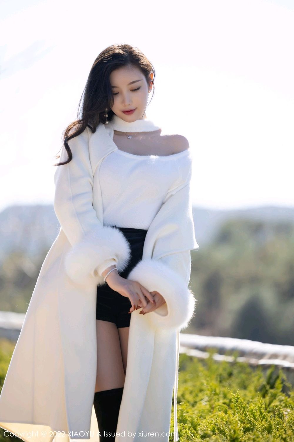《语画界 杨晨晨 制服写真 VOL.772》第5张，模特杨晨晨，语画界，制服主题，全套75张